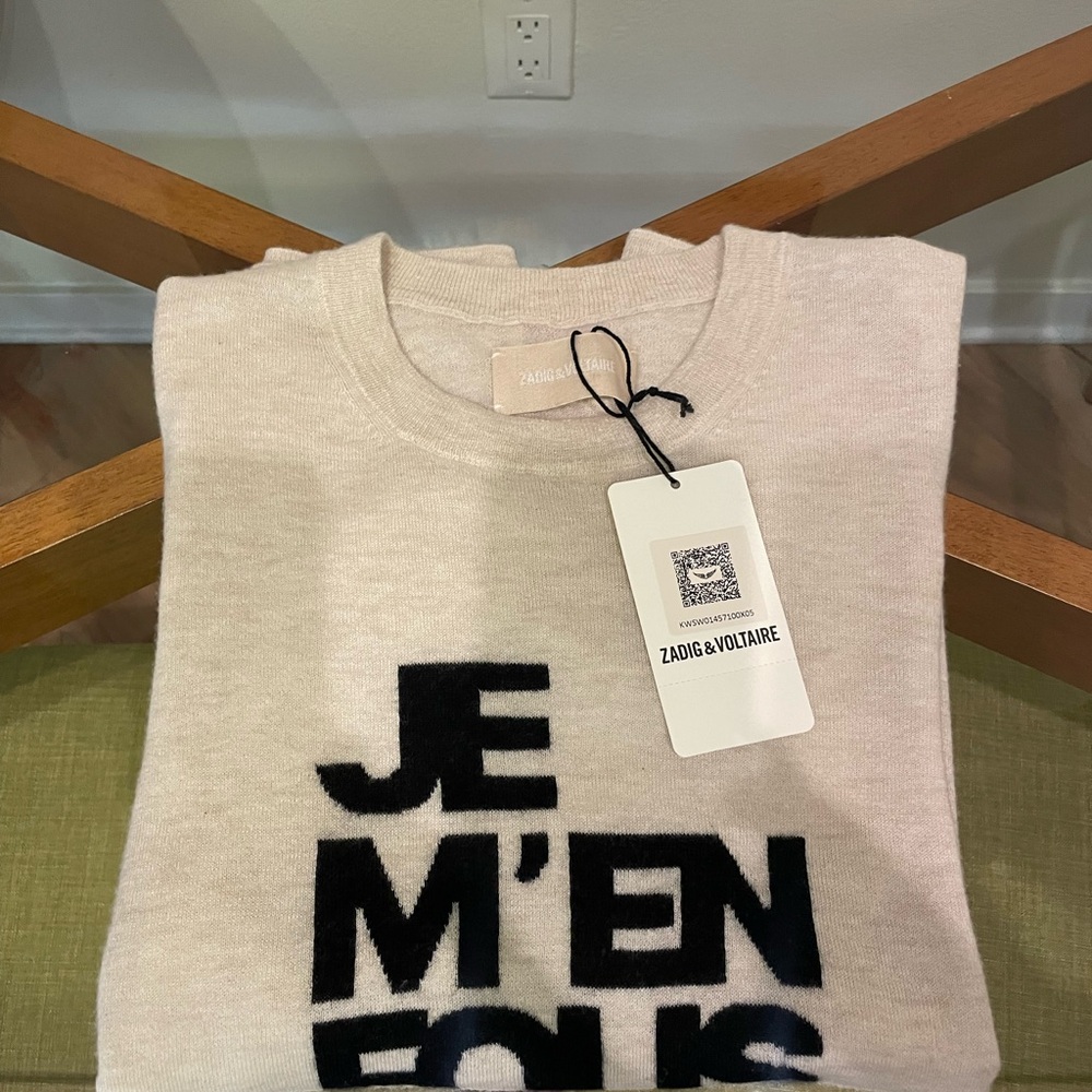 Zadig & Voltaire
Ida Cashmere Short Sleeve Sweater
